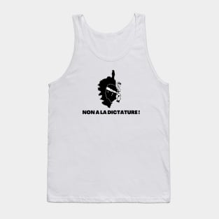 Corse non a la dictature Tank Top